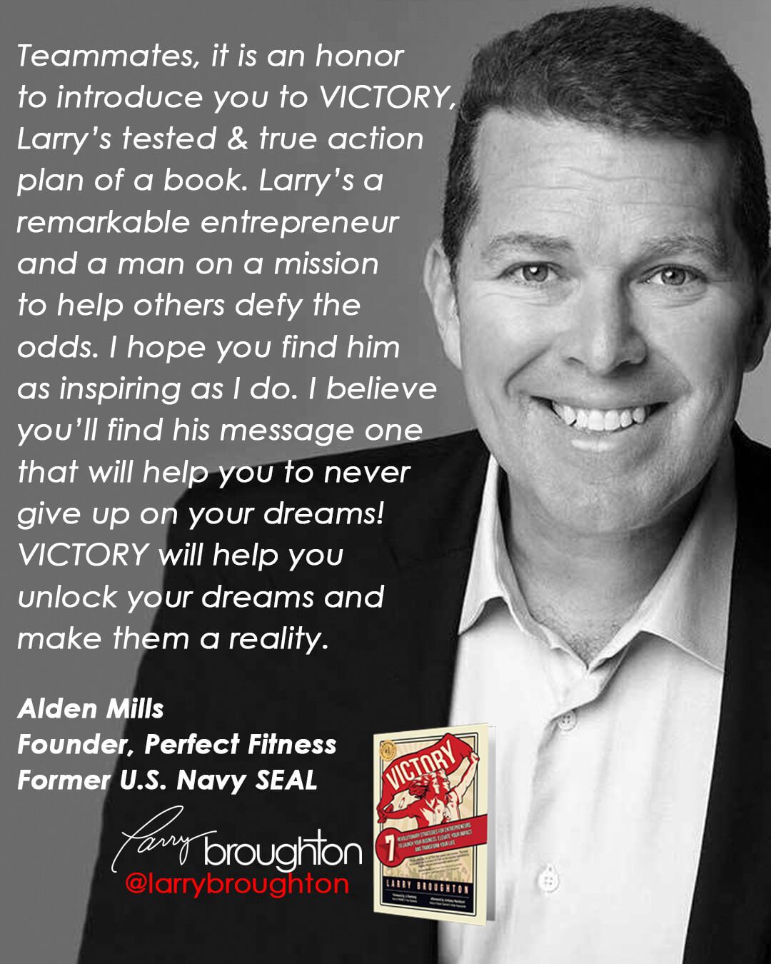 Home - Alden Mills VICTORY Testimonial NEW