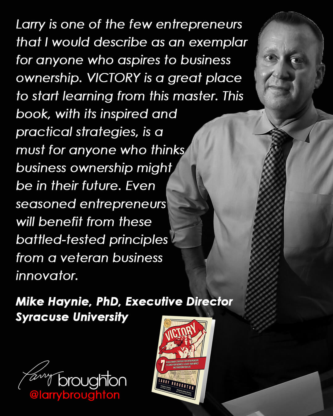 Home - Mike Haynie VICTORY Testimonial NEW